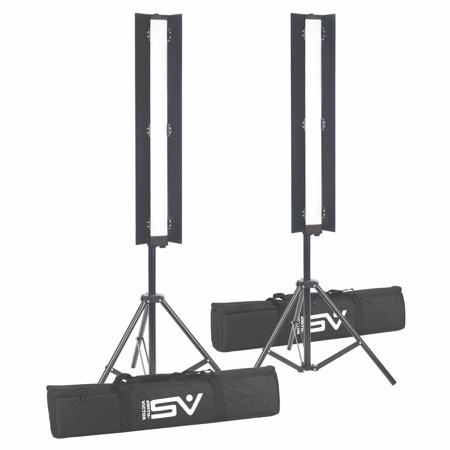 Smith-Victor Acies 32" RGBW LED Strip 2-Light Kit