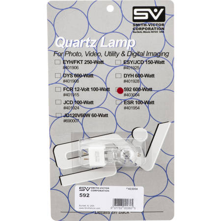 Smith-Victor 592 600W DYH Lamp for TL2 Torchlamp