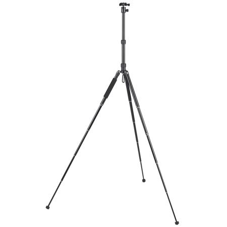 Smith-Victor CT-53 Compact 5-Section Aluminum Travel Tripod with Ball Head