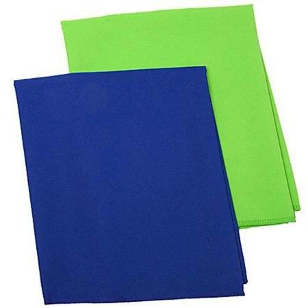 Smith-Victor 28" Chroma Key Cloth Sweeps for 28" Light Box Tents, Green and Blue