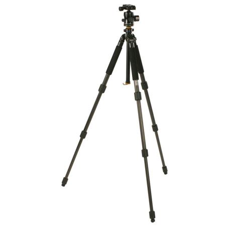 Smith-Victor CF100X 3-Section Carbon Fiber Tripod w/BH2X Black Diamond Ball Head