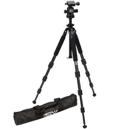 Smith-Victor CF-100 4-section Carbon Fiber Tripod w/CF3 Legs and BH-2 Ballhead