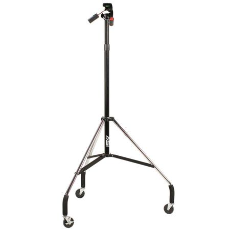 Smith-Victor Dollypod IVA Wheeled Tripod with Pro-4A 3-Way Head