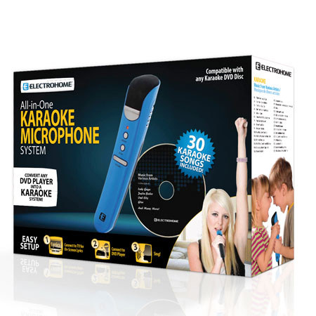 Electrohome EAKAR100 All-in-One Karaoke Mic System