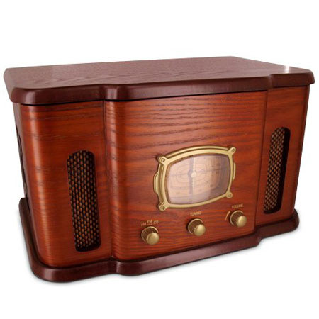 Electrohome EANOS401 Nostalgia Real Wood Stereo System