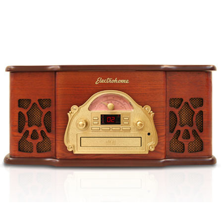 Electrohome EANOS501 Nostalgia Real Wood Stereo System