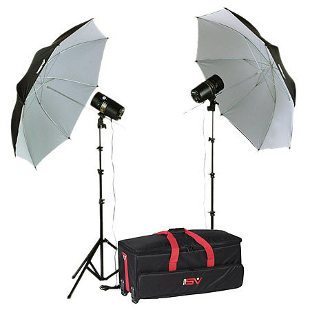 Smith-Victor FL110 2 Light Attache Flash Kit