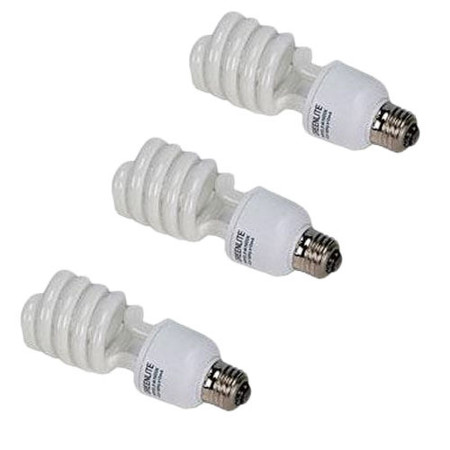 Smith-Victor FL75 75W Fluorescent Lamp, 3 Pack