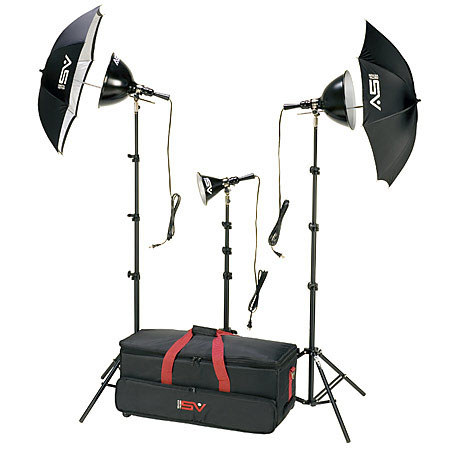 Smith-Victor K6RC 1250W Home Portrait Lighting Kit