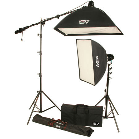 Smith-Victor K74 1600-Watt Professional Quartz Studio Lighting Kit