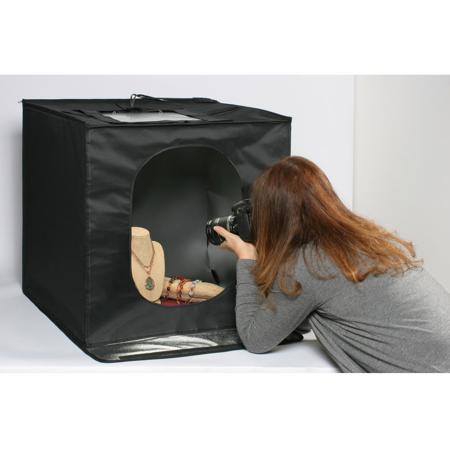 Smith-Victor 24" LED Desktop Studio with 8" Manual Turntable