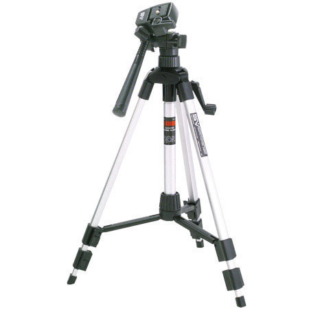 Smith-Victor P900 Pinnacle Series 3-Section Aluminum Tripod w/3-Way Fluid Head