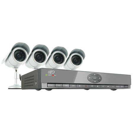 SVAT 4 Channel Smart Phone Compatible H.264 DVR System