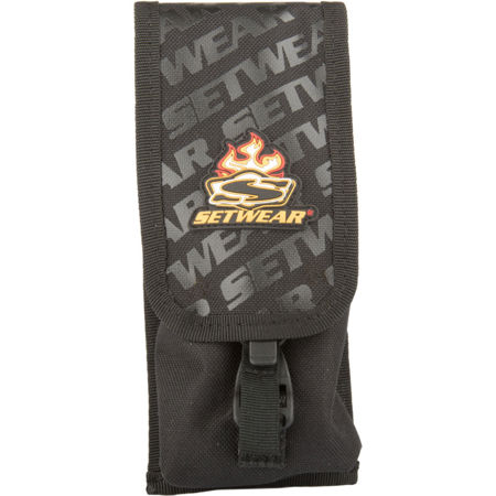 SetWear Utility Pouch - Black ( Appx: 7in x 3in)