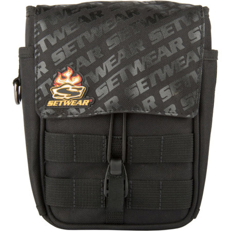 SetWear SW05513 Tool Pouch (7.5in h x 6.5in w) - Black