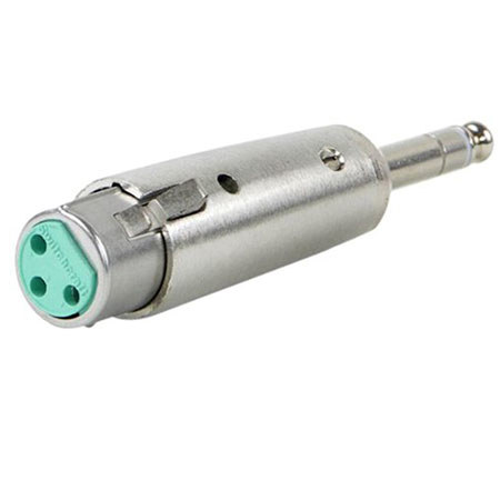 Switchcraft XLR 3 Pin Female to 3 Conductor 1/4" Plug Adapter