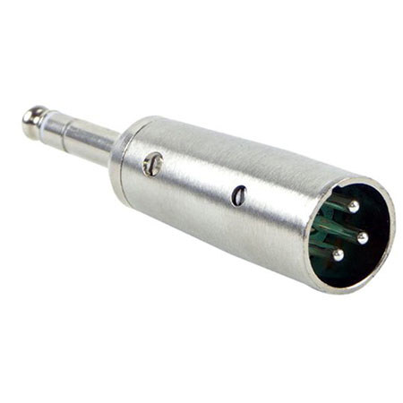 Switchcraft XLR 3 Pin Male to 3 Conductor 1/4" Plug Adapter