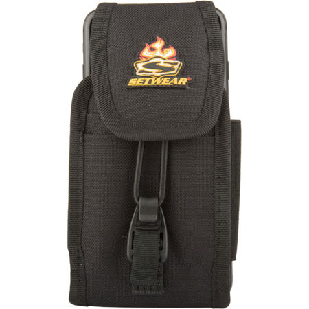 SetWear 5x3.5" Smart Phone Pouch, Black