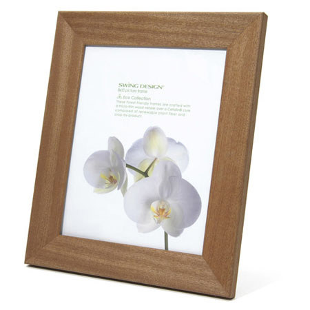 Swing Aden Frame, Holds 1 8 x 10" Photo, Mahogany