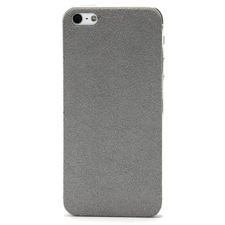 SlickWraps Gamuza Ultrasuede Wrap for iPhone 5, Gray