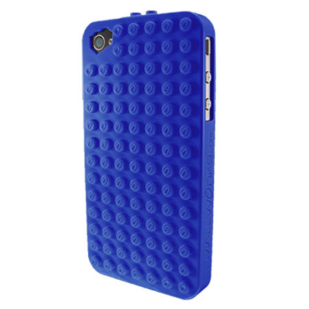 SmallWorks Brickcase for iPhone 4/4s, Blue