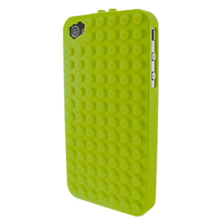 SmallWorks Brickcase for iPhone 4/4s, Lime