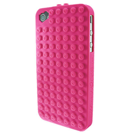 SmallWorks Brickcase for iPhone 4/4s, Pink
