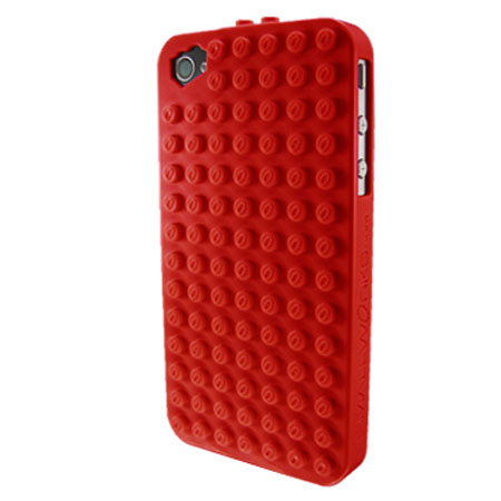 SmallWorks Brickcase for iPhone 4/4s, Red