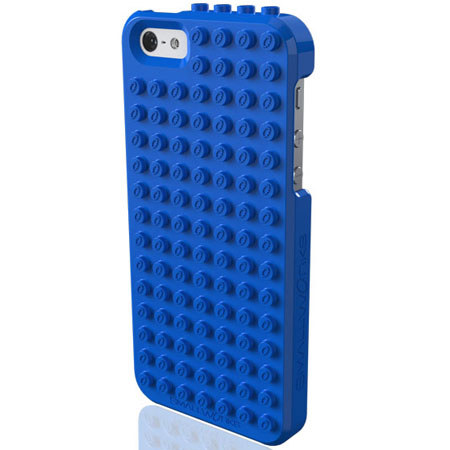 SmallWorks Brickcase for iPhone 5/5s, Blue