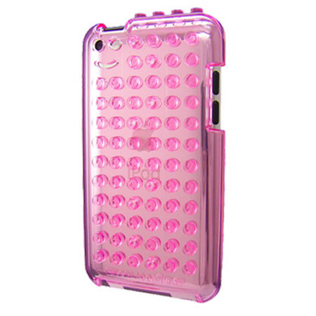 SmallWorks Brickcase for iPod Touch 4G, Translucent Pink