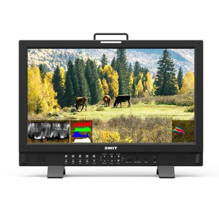 SWIT Electronics BM-H215 21.5" FHD Quad View QLED Production Monitor, V-Mount