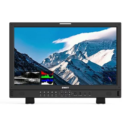 SWIT Electronics BM-U245 23.8" 4K UHD Reference Studio Monitor w/V-Mount Plate