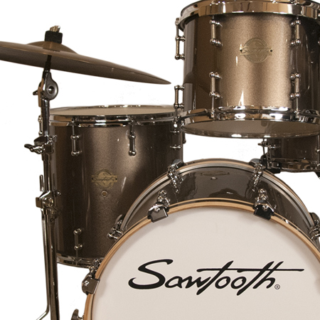 Sawtooth Command Series 4-Piece Drum Shell Pack, Champagne