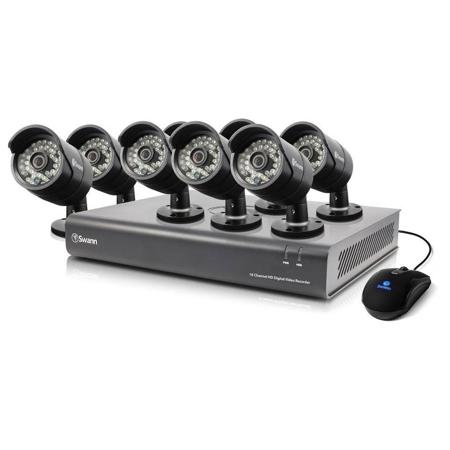 Swann DVR16-4400 16 Channel Analog 720p DVR with 1TB HDD and 8x PRO-A850 Cameras