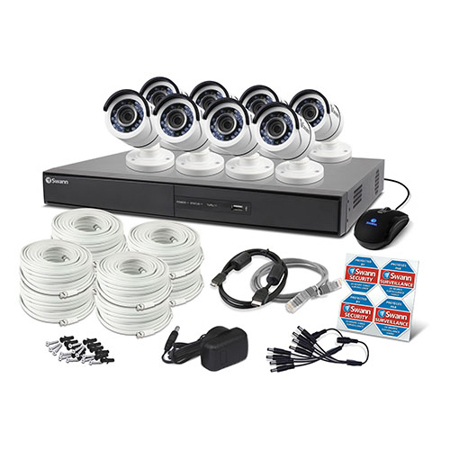 Swann 16 Channel 1080p DVR System with 2TB HDD and 8x PRO-T855 Cameras