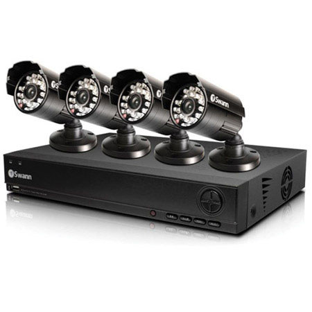 Swann DVR8-1000 8-Channel 500GB HDD DVR with Four Pro-530 Cameras