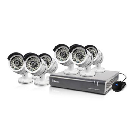 Swann DVR8-4600 8-CH 1080p Digital Video Recorder with Pre-Installed 2TB HDD