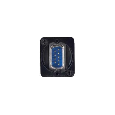 Switchcraft EH 9-Pin Male to 9-Pin Male DSUB Connector, Black