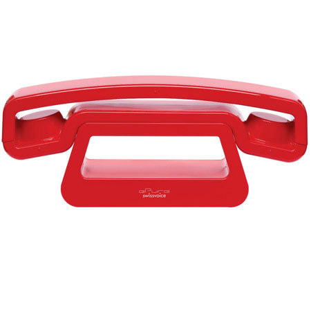 Swissvoice ePure DECT 6.0 Expandable Cordless Analog Phone, Red