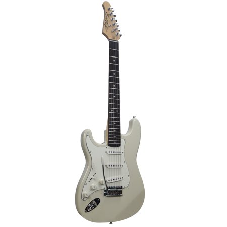 Sawtooth Classic ES 60 Left-Handed Electric Guitar, Ovangkol Fretboard,Ash White