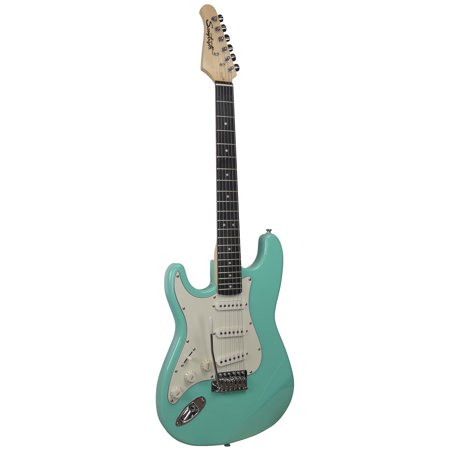 Sawtooth Classic ES 60 Left-Handed Electric Guitar,Ovangkol Fretboard,Surf Green