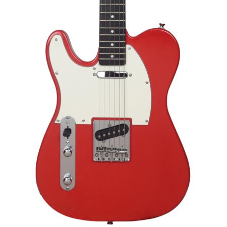 Sawtooth Classic ET 60 Left-Handed Electric Guitar, Ovangkol Fretboard, Habanero