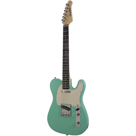Sawtooth Classic ET 60 Electric Guitar, Ovangkol Fretboard, Surf Green