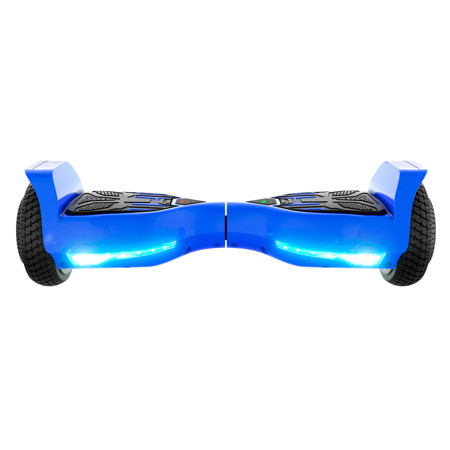 Swagtron Swagboard T580 Twist Hoverboard with Led Wheels, 6mph Top Speed, Blue
