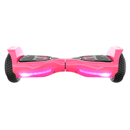 Swagtron Swagboard T580 Twist Hoverboard with Led Wheels, 6mph Top Speed, Pink