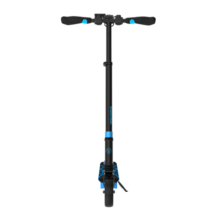 Swagtron Swagger 8 Foldable Children's Kick-Start Electric Scooter, Blue