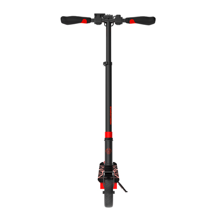 Swagtron Swagger 8 Foldable Children's Kick-Start Electric Scooter, Red