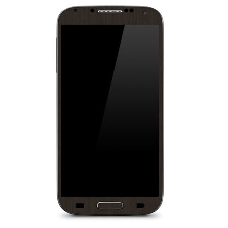 SlickWraps Metal Wrap Skin for Samsung Galaxy S4, Brushed Onyx