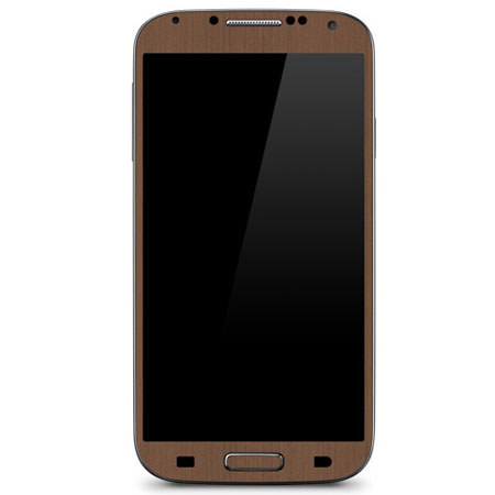 SlickWraps Wrap Skin for Samsung Galaxy S4, Brushed Copper