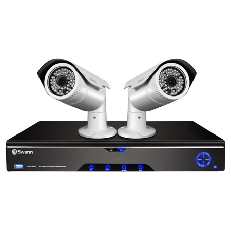 Swann HDR6-8100 6-CH Hybrid SDI Digital Video Recorder with 2x SHD-870 Camera